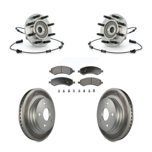 [Avant] Kit d'ensemble roulement de roue et moyeu pour 2007-2008 Dodge Ram 1500 Standard Cab Pickup Crew 8 Lug Wheels KBB-104839
