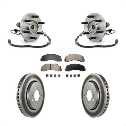 [Avant] Kit d'ensemble roulement de roue et moyeu pour 2010 Ford F-150 FX4 Platinum STX XL XLT King Ranch Lariat avec 4WD 6 Lug Wheels KBB-104847