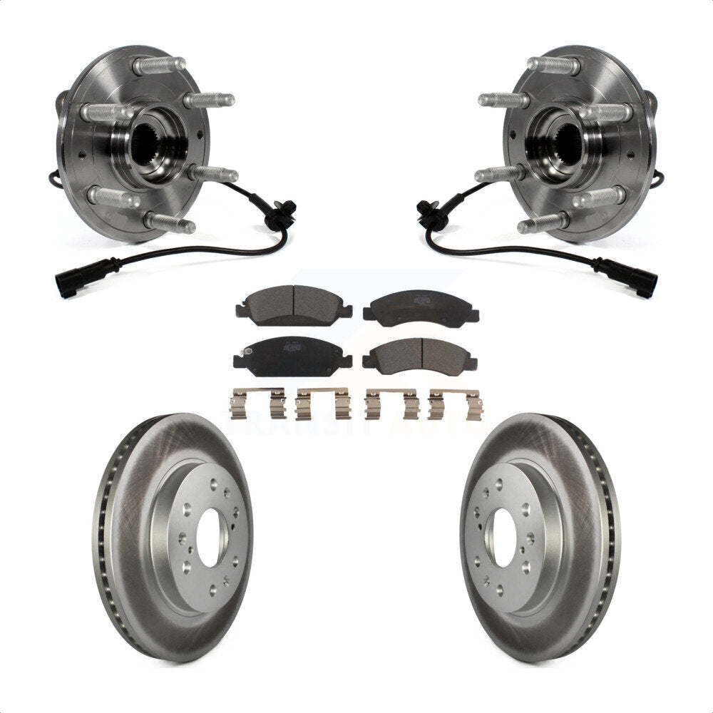 [Avant] Kit d'ensemble roulement de roue et moyeu pour Chevrolet Silverado 1500 GMC Sierra Tahoe Cadillac Suburban Yukon XL Escalade XTS ESV LD KBB-104879