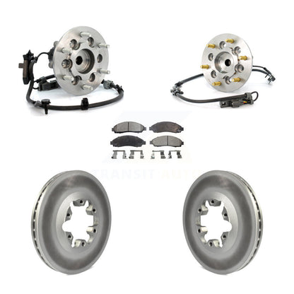 [Avant] Kit d'ensemble roulement de roue et moyeu pour Chevrolet Colorado GMC Canyon Isuzu i-290 i-280 Sport Chassis Package (ZQ8) KBB-104905