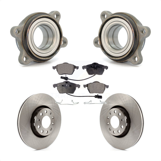 [Avant] Kit d'ensemble roulement de roue et moyeu pour Audi A4 Quattro A6 S4 S6 312mm Diameter Rotor KBB-104913 par Transit Auto
