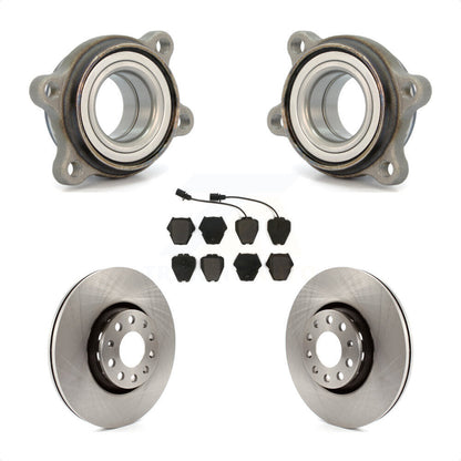 [Avant] Kit d'ensemble roulement de roue et moyeu pour 2000 Audi A8 Quattro 323mm Diameter Rotor KBB-104914 par Transit Auto