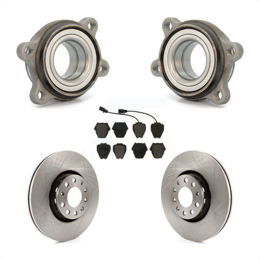 [Avant] Kit d'ensemble roulement de roue et moyeu pour 2000 Audi A8 Quattro 323mm Diameter Rotor KBB-104914 par Transit Auto