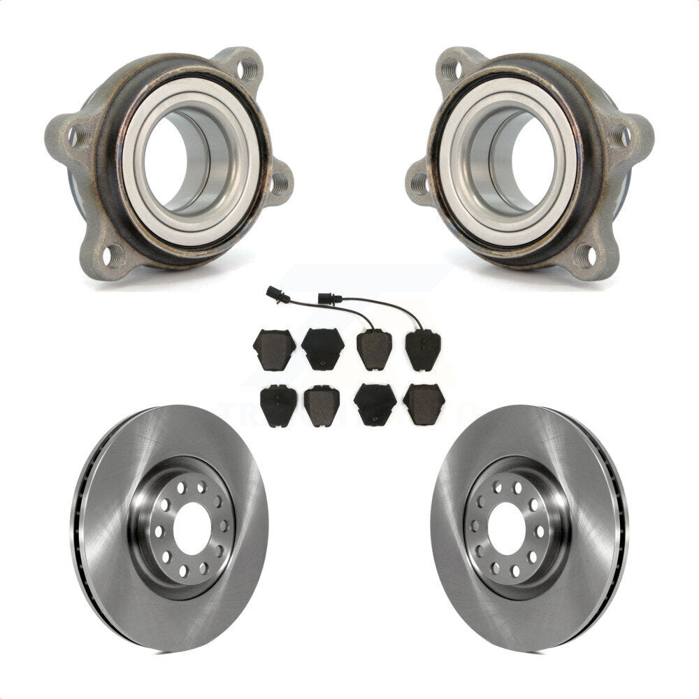 [Avant] Kit d'ensemble roulement de roue et moyeu pour Audi A6 Quattro S6 321mm Diameter Rotor KBB-104916 par Transit Auto