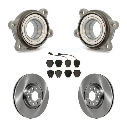 [Avant] Kit d'ensemble roulement de roue et moyeu pour Audi A6 Quattro S6 321mm Diameter Rotor KBB-104916 par Transit Auto