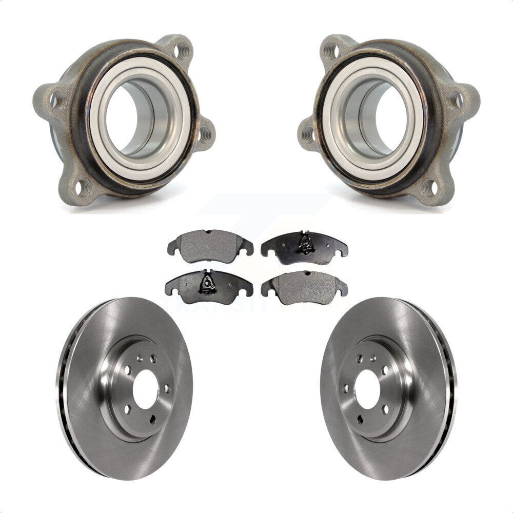 [Avant] Kit d'ensemble roulement de roue et moyeu pour 2009 Audi A4 Sedan 85mm Pilot Diameter KBB-104917 par Transit Auto
