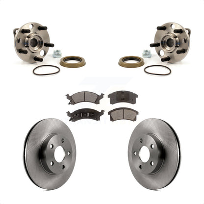[Avant] Kit d'ensemble roulement de roue et moyeu pour Chevrolet Cavalier Pontiac Sunfire Grand Am Buick Skylark Corsica Oldsmobile Achieva Beretta Sunbird Cutlass Calais KBB-104935