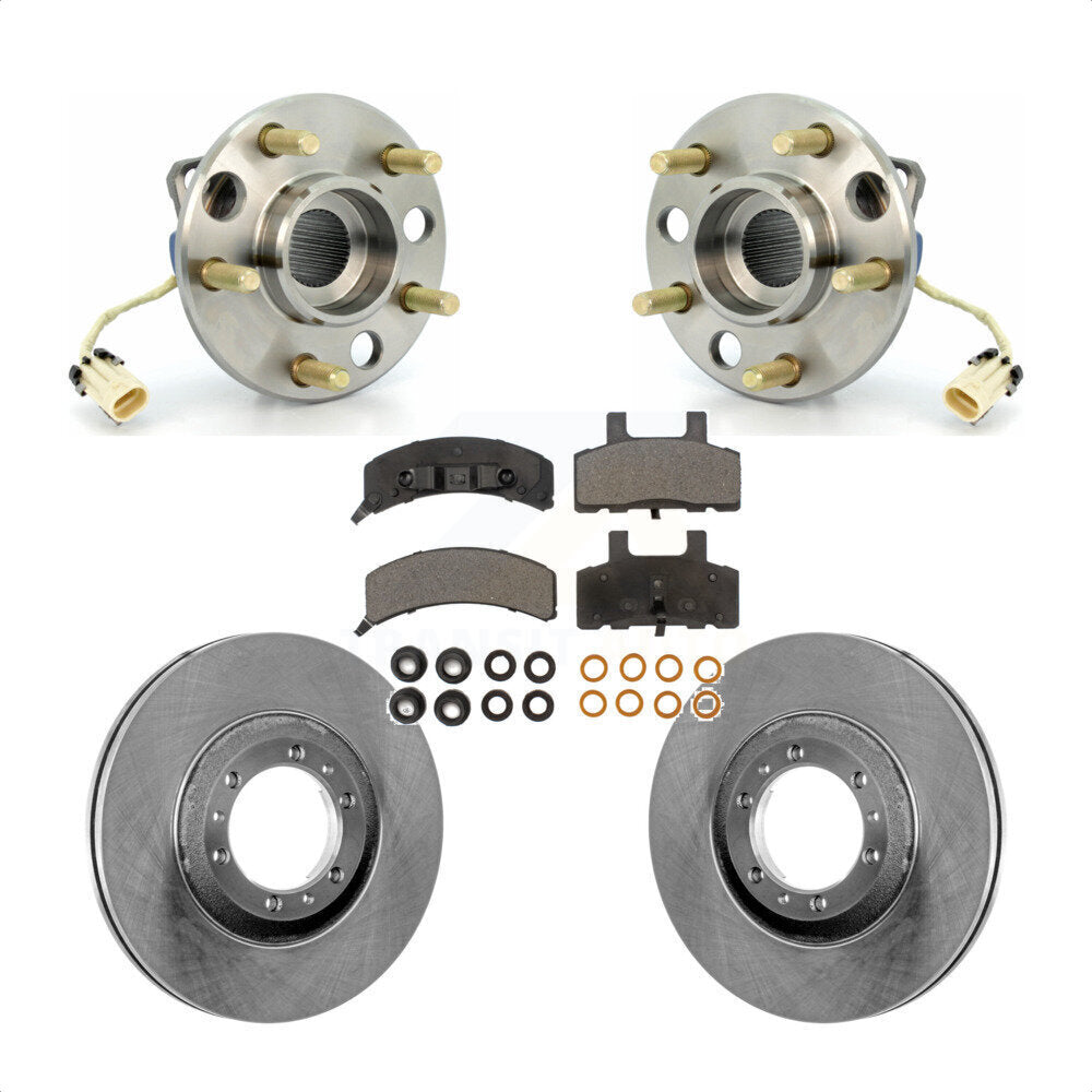 [Avant] Kit d'ensemble roulement de roue et moyeu pour Cadillac DeVille Fleetwood 60 Special Commercial Chassis Heavy Duty Brakes KBB-104942