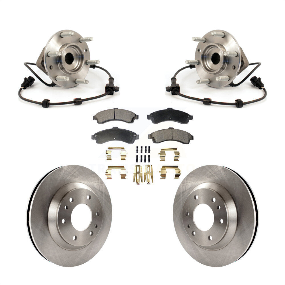 [Avant] Kit d'ensemble roulement de roue et moyeu pour Chevrolet Trailblazer GMC Envoy Buick Rainier Oldsmobile Bravada Isuzu Ascender KBB-105001