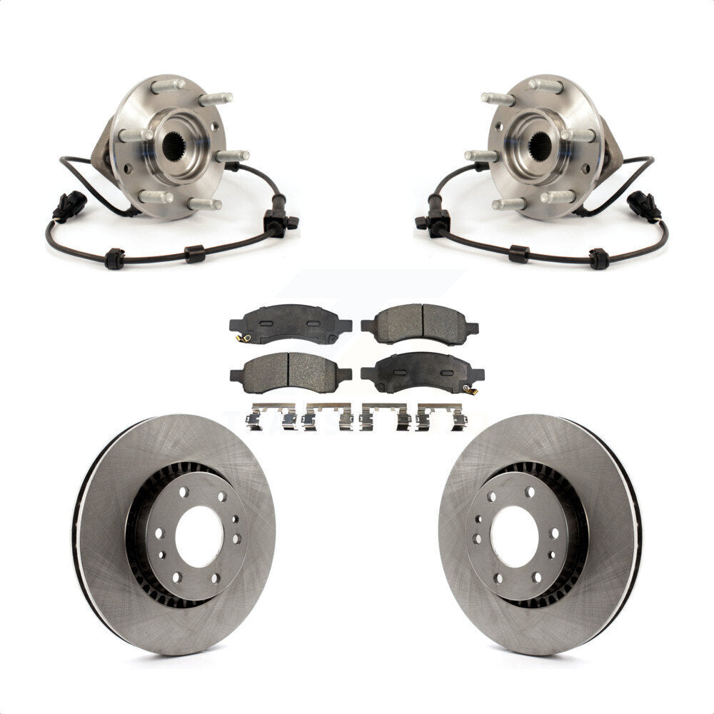[Avant] Kit d'ensemble roulement de roue et moyeu pour Chevrolet Trailblazer GMC Envoy EXT XL Buick Rainier Saab 9-7x Isuzu Ascender KBB-105002