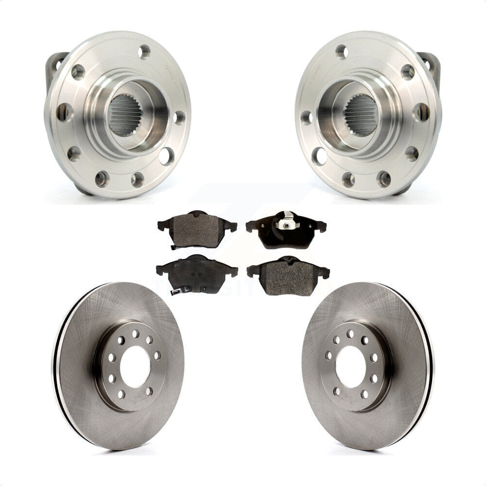 [Avant] Kit d'ensemble roulement de roue et moyeu pour 2002-2009 Saab 9-5 288mm Diameter Rotor KBB-105008 par Transit Auto
