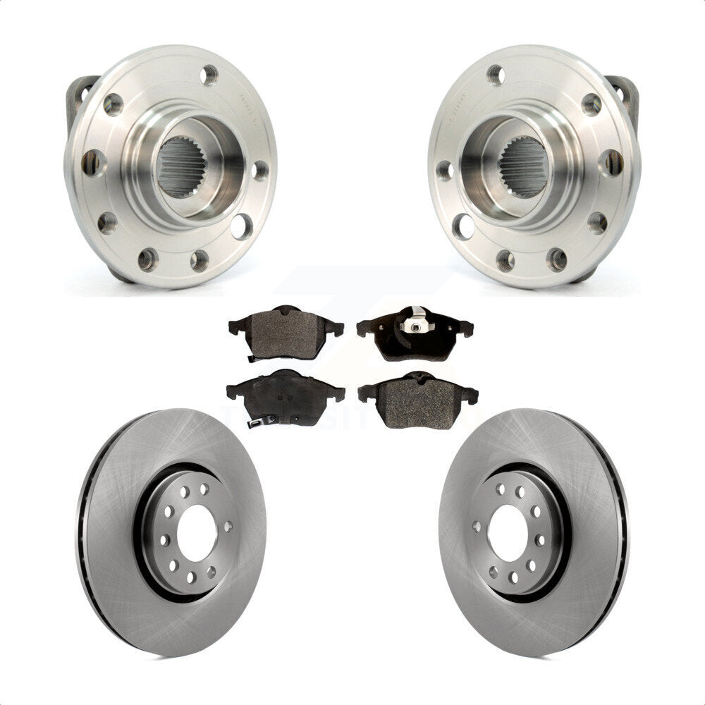 [Avant] Kit d'ensemble roulement de roue et moyeu pour 2002-2005 Saab 9-5 308mm Diameter Rotor KBB-105009 par Transit Auto