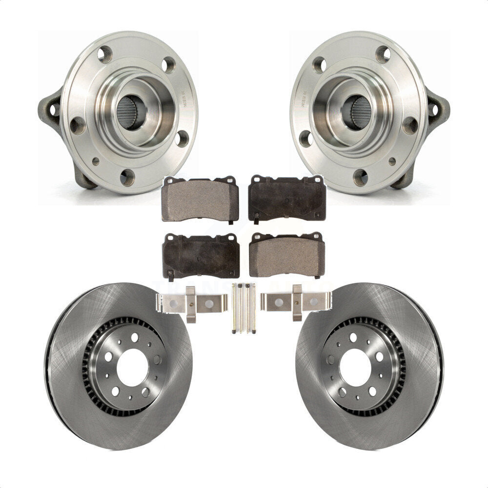 [Avant] Kit d'ensemble roulement de roue et moyeu pour 2005-2007 Volvo V70 R 305mm Diameter Rotor KBB-105013