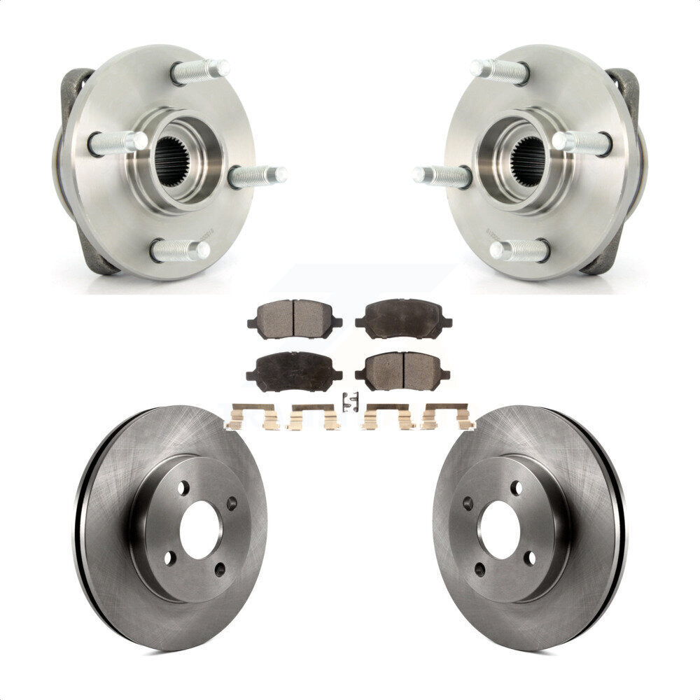 [Avant] Kit d'ensemble roulement de roue et moyeu pour Chevrolet Cobalt Saturn Ion Pontiac G5 Pursuit 4 Lug Wheels KBB-105022