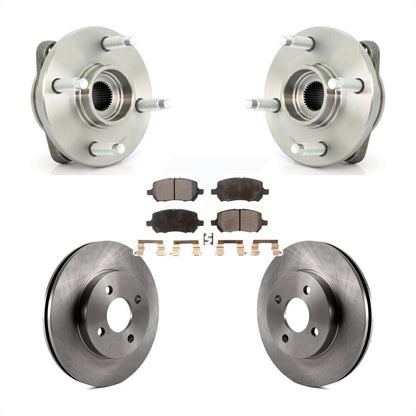 [Avant] Kit d'ensemble roulement de roue et moyeu pour Chevrolet Cobalt Saturn Ion Pontiac G5 Pursuit 4 Lug Wheels KBB-105022