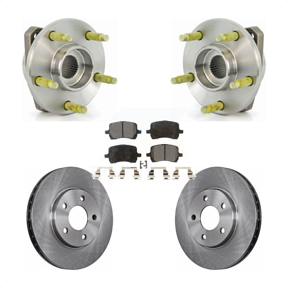 [Avant] Kit d'ensemble roulement de roue et moyeu pour Pontiac G6 Chevrolet Malibu KBB-105041