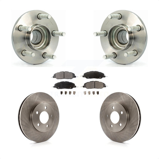 [Avant] Kit d'ensemble roulement de roue et moyeu pour 2005-2009 Ford Mustang Base avec Non-ABS KBB-105057 par Transit Auto