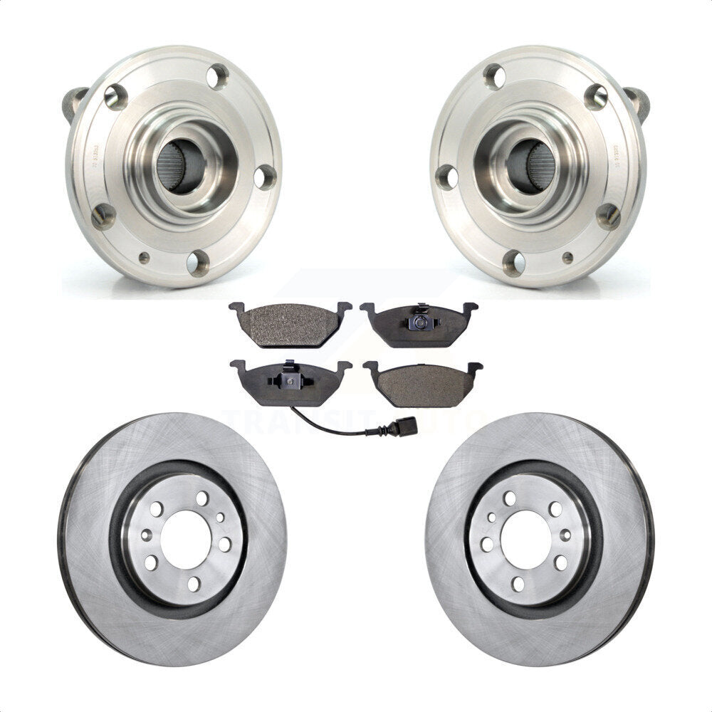 [Avant] Kit d'ensemble roulement de roue et moyeu pour 2005-2006 Volkswagen Jetta avec 280mm Diameter 7th 8th Digit Of VIN Is "9M" Or "1J" KBB-105077