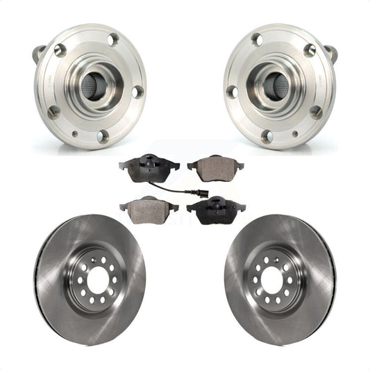 [Avant] Kit d'ensemble roulement de roue et moyeu pour 2005 Volkswagen Jetta avec 312mm Diameter Rotor 7th 8th Digit Of VIN Is "9M" Or "1J" KBB-105079