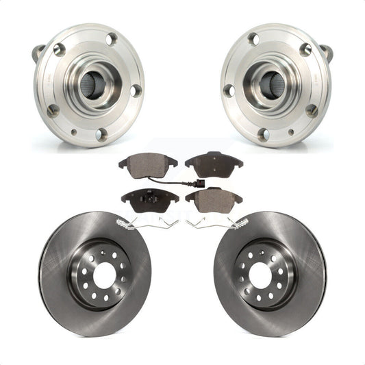 [Avant] Kit d'ensemble roulement de roue et moyeu pour Volkswagen Jetta Beetle CC Passat GTI Audi Eos A3 TT Quattro KBB-105080