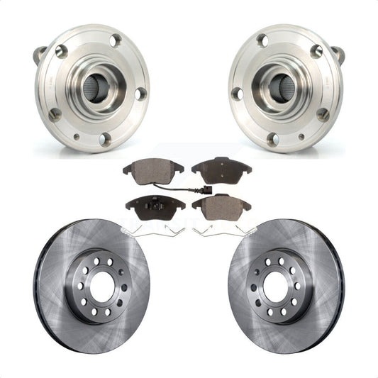 [Avant] Kit d'ensemble roulement de roue et moyeu pour Volkswagen Jetta Beetle Rabbit Audi A3 GTI Quattro KBB-105083