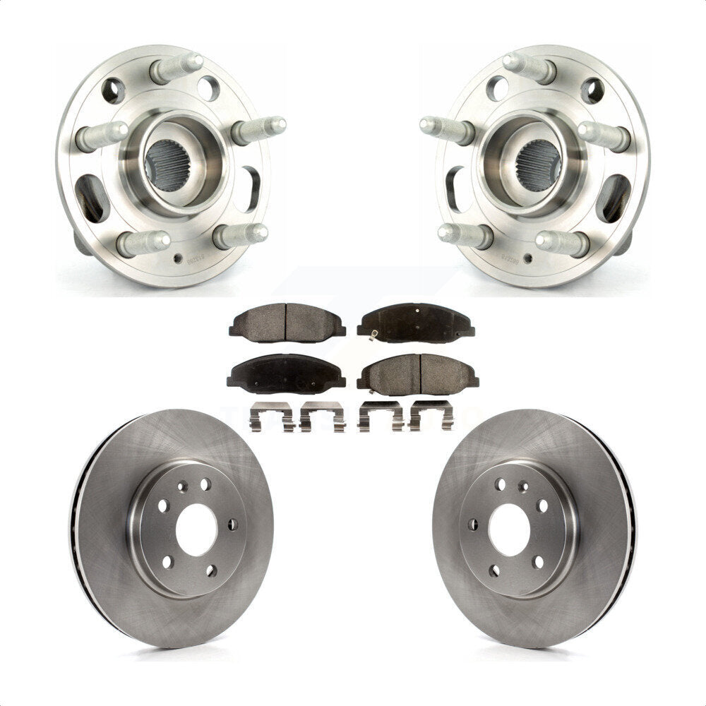 [Avant] Kit d'ensemble roulement de roue et moyeu pour Cadillac CTS sans Heavy Duty Brakes KBB-105163