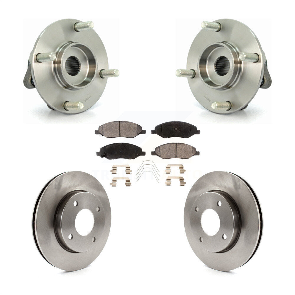 [Avant] Kit d'ensemble roulement de roue et moyeu pour 2009-2011 Nissan Versa 1.6L avec Non-ABS KBB-105195 par Transit Auto