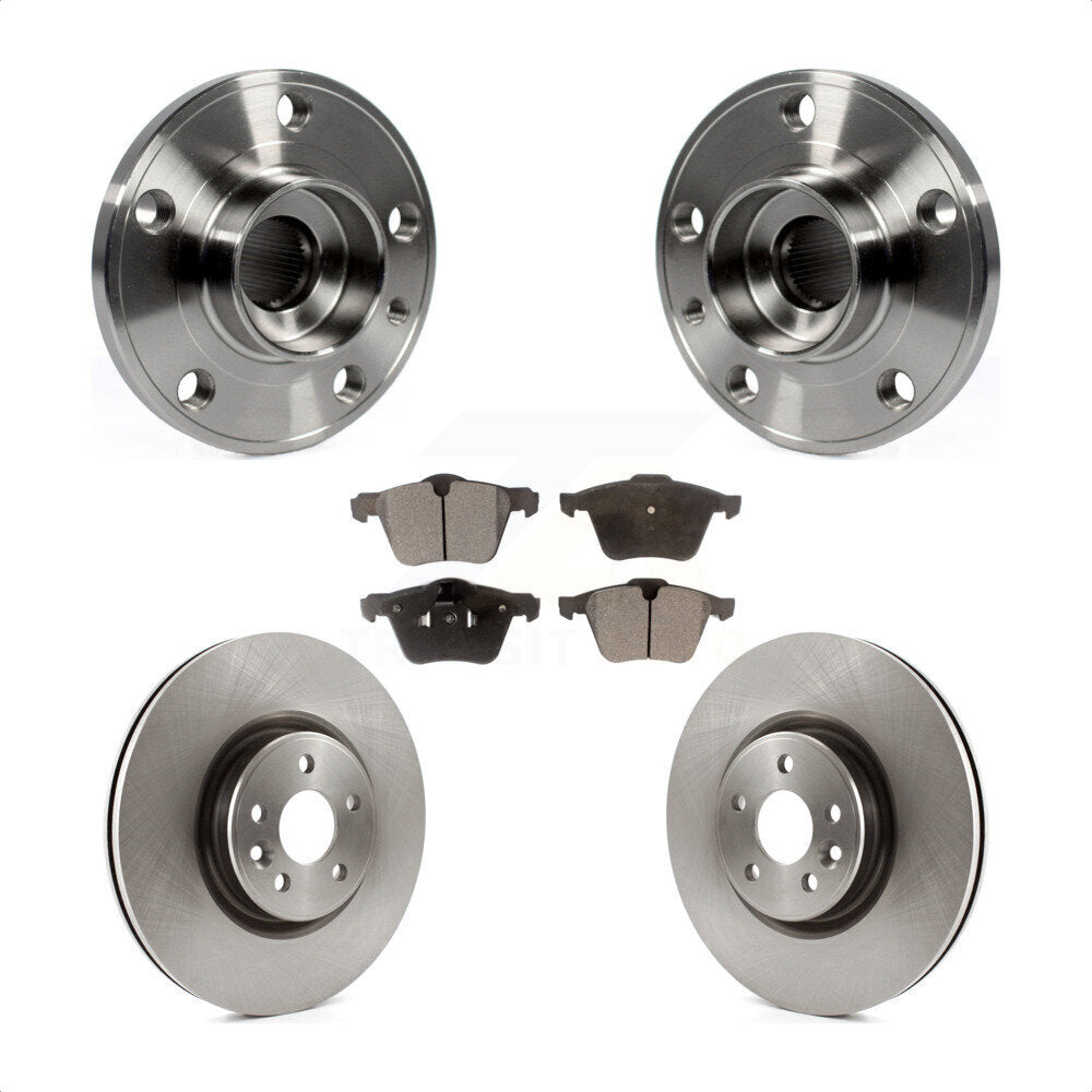 [Avant] Kit d'ensemble roulement de roue et moyeu pour Volvo S60 XC70 S80 V60 V70 336mm Diameter Rotor KBB-105220
