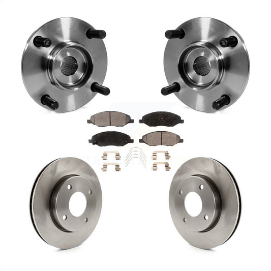 [Avant] Kit d'ensemble roulement de roue et moyeu pour 2009-2011 Nissan Versa 1.6L avec 4-Wheel ABS KBB-105267 par Transit Auto