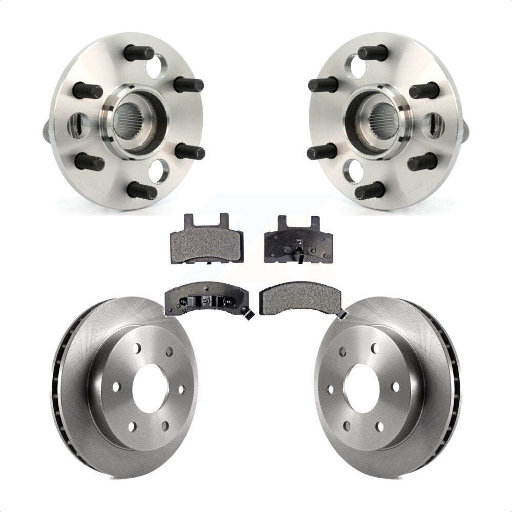 [Avant] Kit d'ensemble roulement de roue et moyeu pour Chevrolet K1500 Suburban K2500 GMC 6 Lug Wheels KBB-105281