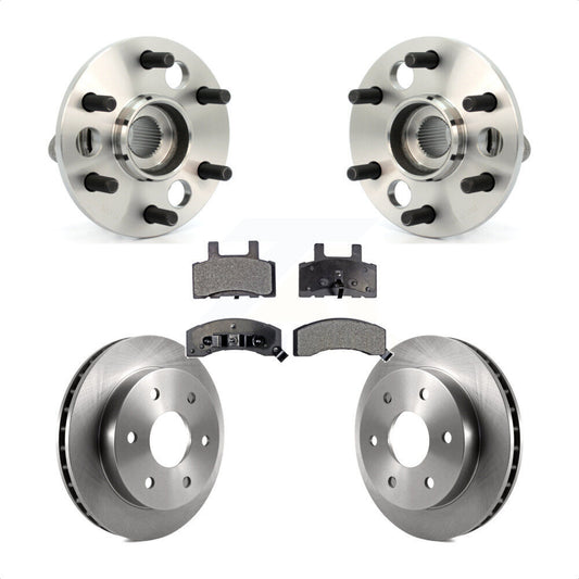 [Avant] Kit d'ensemble roulement de roue et moyeu pour Chevrolet K1500 Suburban K2500 GMC 6 Lug Wheels KBB-105281