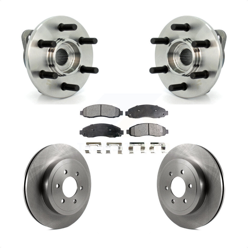 [Avant] Kit d'ensemble roulement de roue et moyeu pour 2003-2004 Dodge Dakota 4WD avec 2-Wheel ABS KBB-105287