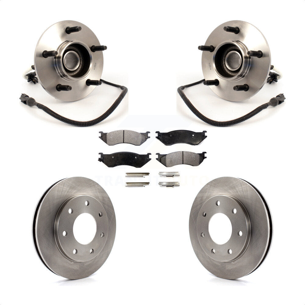 [Avant] Kit d'ensemble roulement de roue et moyeu pour 1999 Ford F-150 4WD avec 4-Wheel ABS 7 Lug Wheels KBB-105289