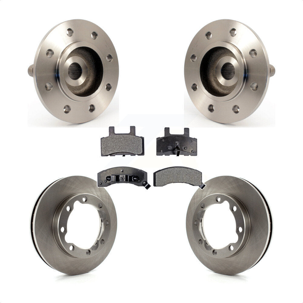 [Avant] Kit d'ensemble roulement de roue et moyeu pour 1999 Dodge Ram 2500 4WD avec 2-Wheel ABS 4 Hole Rectangular Flange KBB-105290