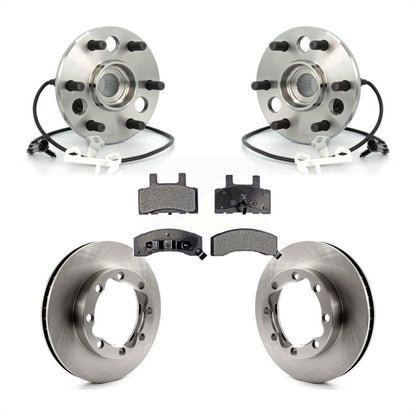 [Avant] Kit d'ensemble roulement de roue et moyeu pour 1998-1999 Chevrolet Tahoe 4WD avec DIESEL engine 6 Lug Wheels KBB-105297