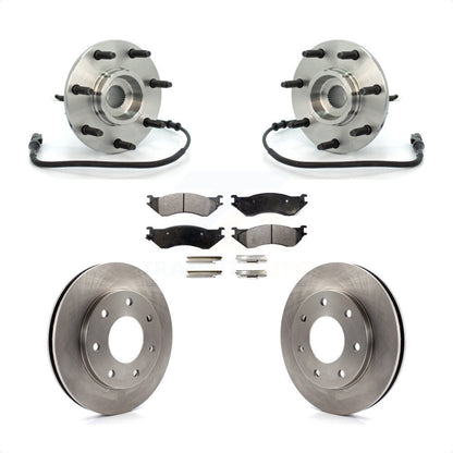 [Avant] Kit d'ensemble roulement de roue et moyeu pour Ford F-150 Heritage F-250 7 Lug Wheels 4WD avec 4-Wheel ABS KBB-105304