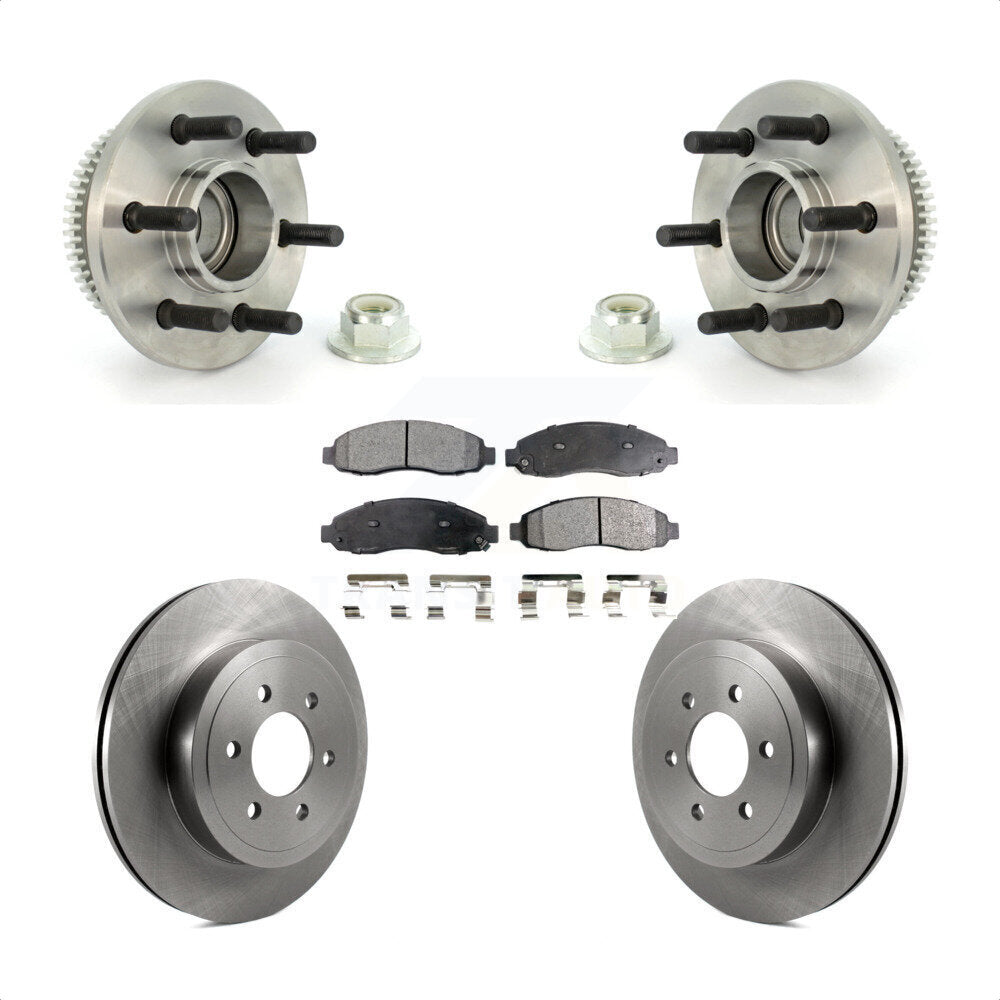 [Avant] Kit d'ensemble roulement de roue et moyeu pour 2003-2004 Dodge Dakota RWD avec 4-Wheel ABS KBB-105312 par Transit Auto