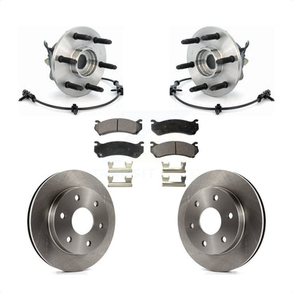 [Avant] Kit d'ensemble roulement de roue et moyeu pour Chevrolet Silverado 1500 GMC Tahoe Sierra Suburban Yukon Avalanche XL Cadillac Escalade Express 2500 Classic ESV EXT Savana KBB-105313
