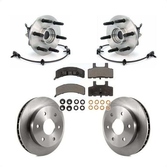 [Avant] Kit d'ensemble roulement de roue et moyeu pour 2000 Chevrolet Tahoe Base LT LS avec 4WD Rear Drum Brakes KBB-105315
