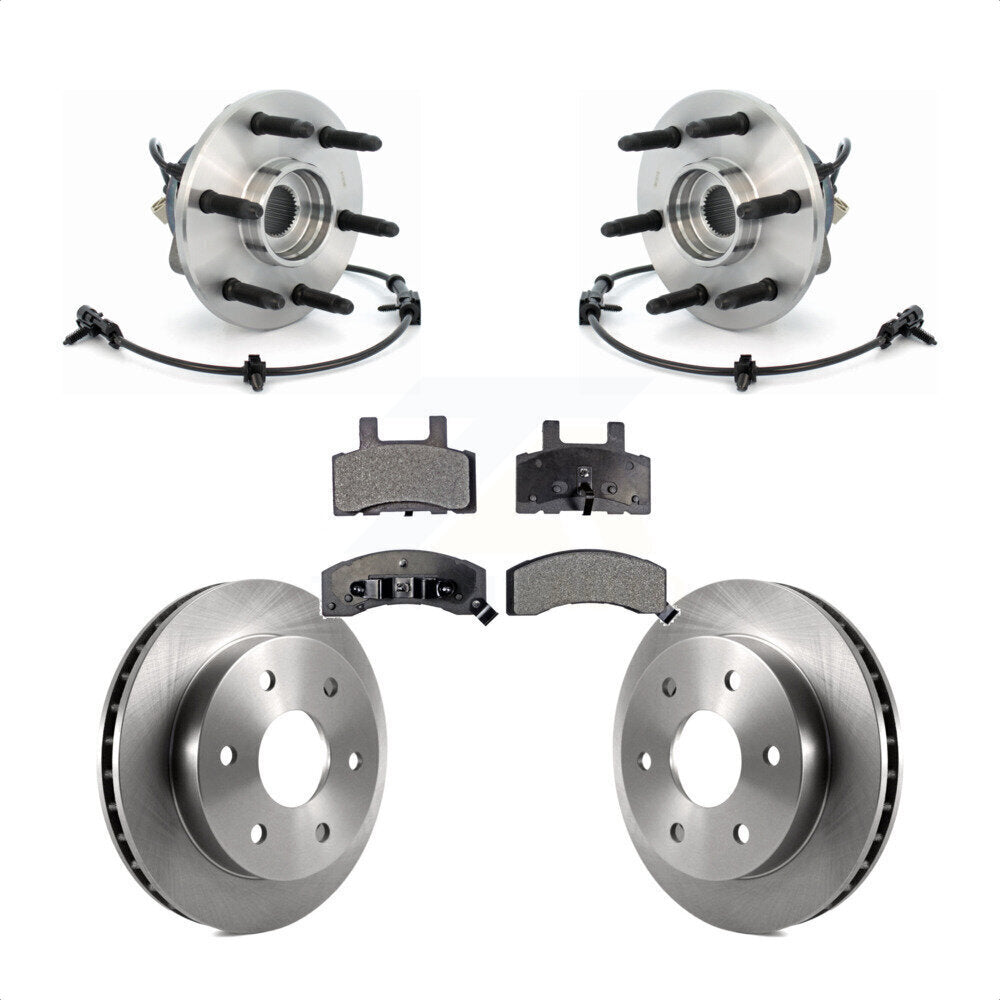 [Avant] Kit d'ensemble roulement de roue et moyeu pour 2000 Chevrolet Tahoe Base LT LS avec 4WD Rear Drum Brakes KBB-105316