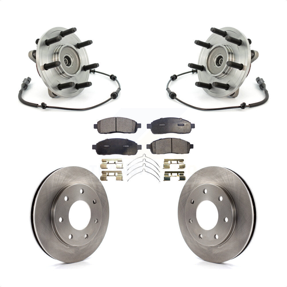 [Avant] Kit d'ensemble roulement de roue et moyeu pour 2004 Ford F-150 4WD 7 Lug Wheels 11th Digit Of Vin Is C KBB-105329