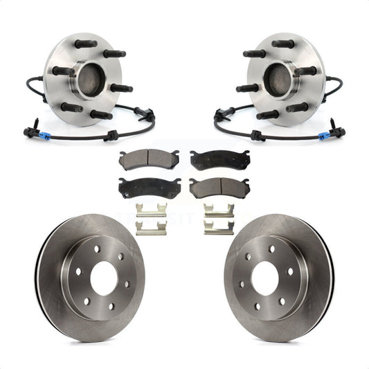 [Avant] Kit d'ensemble roulement de roue et moyeu pour Chevrolet Silverado 1500 GMC Tahoe Sierra Suburban Yukon Avalanche XL Classic Cadillac Escalade Express 2500 Savana KBB-105335