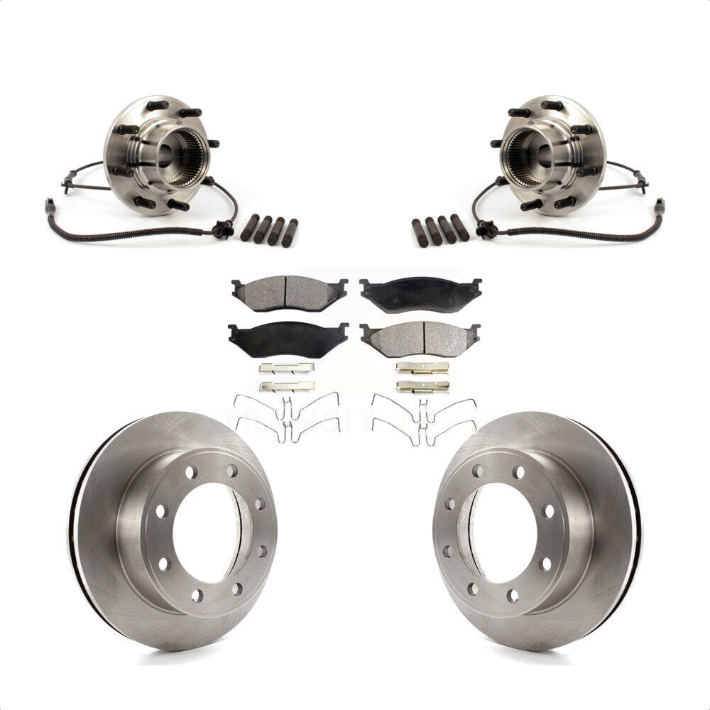 [Avant] Kit d'ensemble roulement de roue et moyeu pour Ford F-550 Super Duty 4 X avec 4-Wheel ABS Dual Rear Wheels KBB-105338