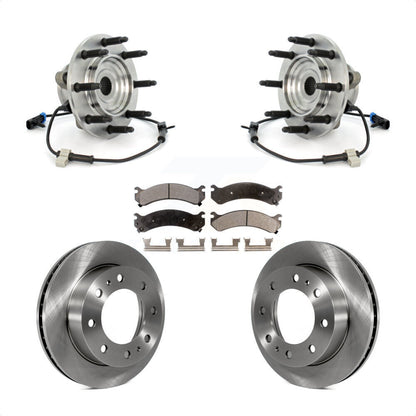[Avant] Kit d'ensemble roulement de roue et moyeu pour Chevrolet Silverado 2500 HD GMC Sierra Hummer H2 Classic 1500 3500 Suburban Yukon XL Avalanche KBB-105340