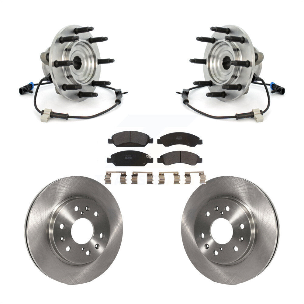 [Avant] Kit d'ensemble roulement de roue et moyeu pour Chevrolet Silverado 1500 GMC Sierra Classic 8 Lug Wheels KBB-105341