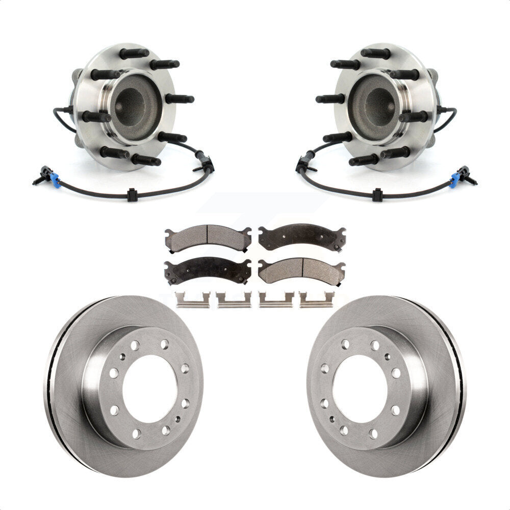 [Avant] Kit d'ensemble roulement de roue et moyeu pour 2009-2015 Chevrolet Express 4500 GMC Savana Under 9600 Lb GVW KBB-105344