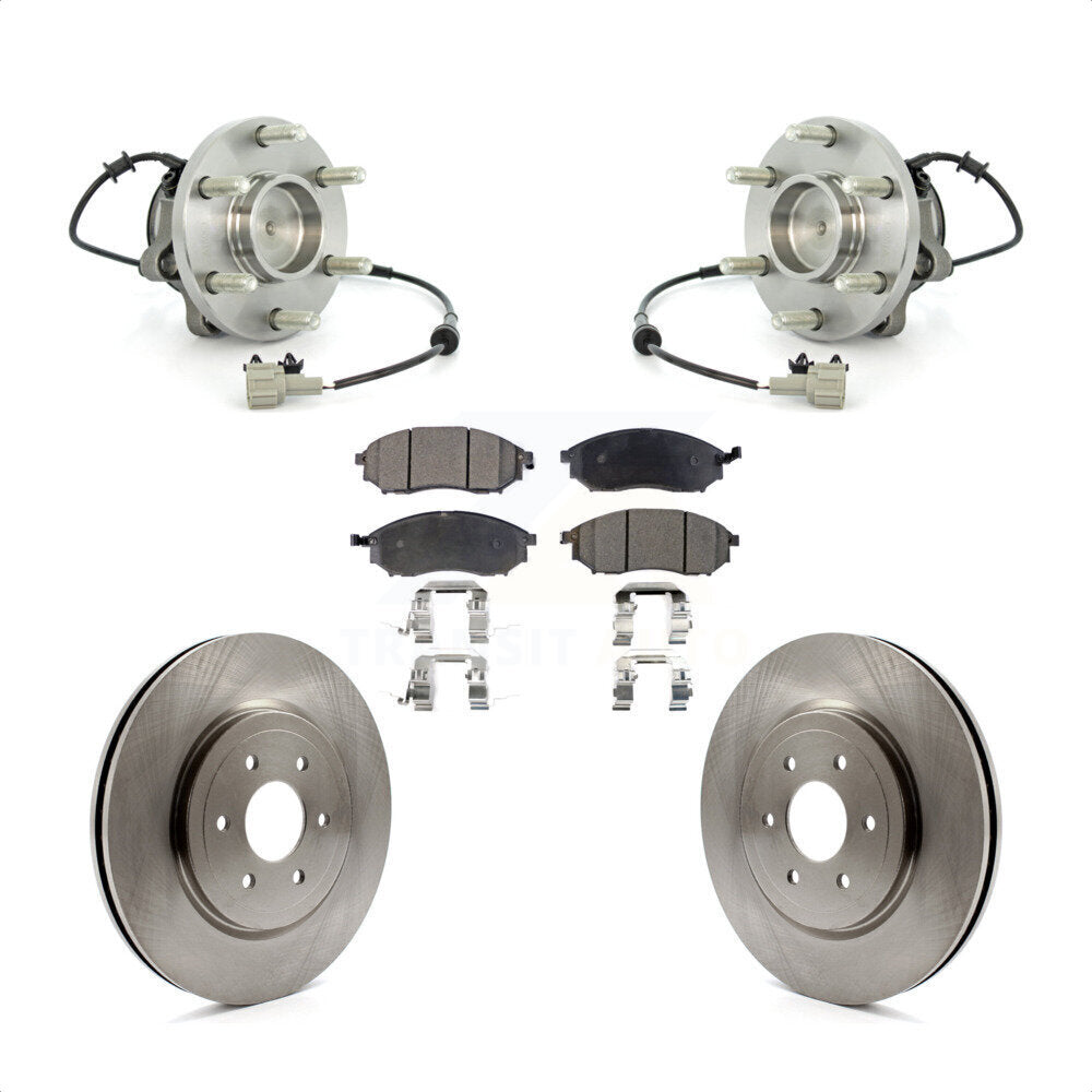 [Avant] Kit d'ensemble roulement de roue et moyeu pour 2008-2012 Nissan Pathfinder RWD avec 5.6L KBB-105351 par Transit Auto
