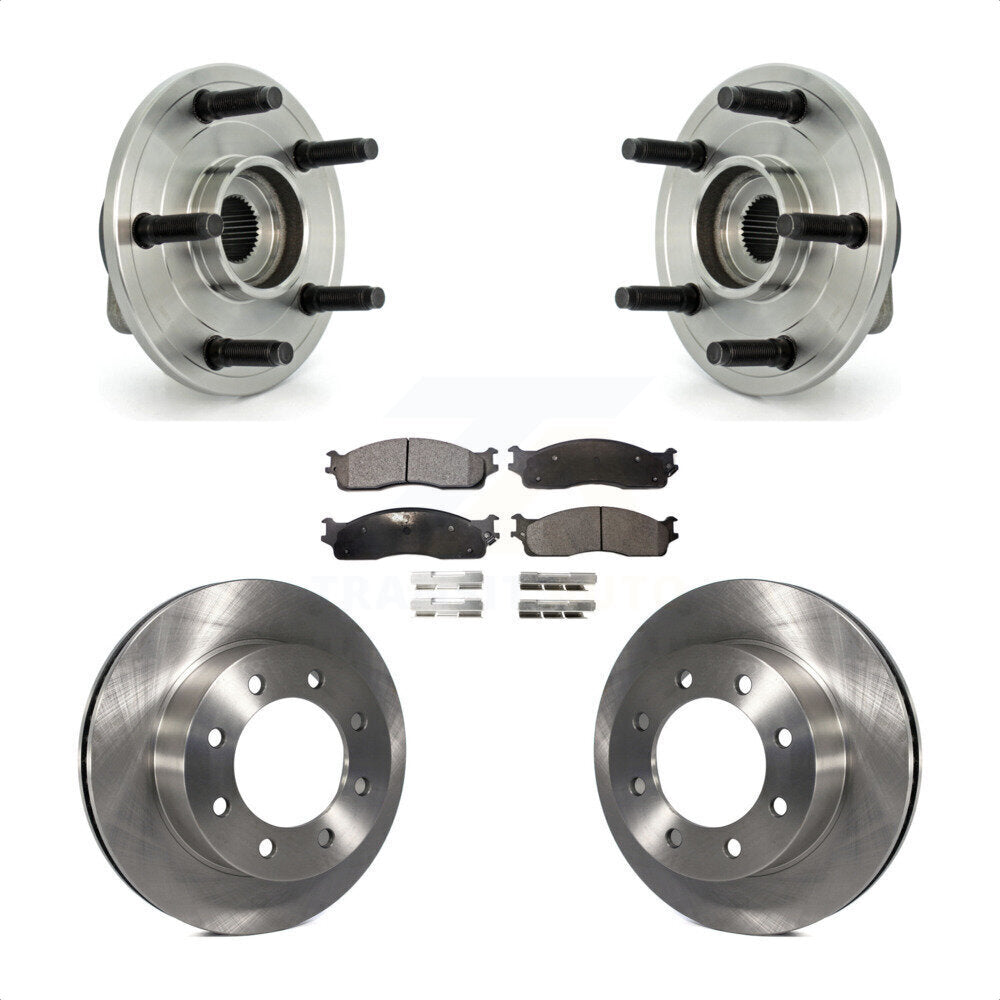 [Avant] Kit d'ensemble roulement de roue et moyeu pour 2007-2008 Dodge Ram 1500 Extended Crew Cab Pickup avec 2-Wheel ABS 5 Lug Wheels KBB-105363