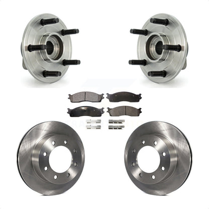 [Avant] Kit d'ensemble roulement de roue et moyeu pour 2007-2008 Dodge Ram 1500 Extended Crew Cab Pickup avec 2-Wheel ABS 5 Lug Wheels KBB-105363