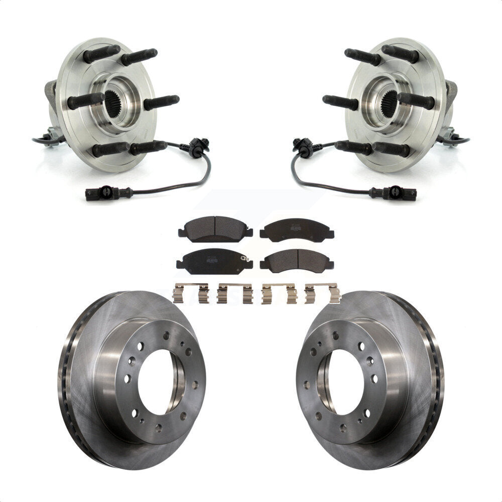 [Avant] Kit d'ensemble roulement de roue et moyeu pour 2011 Chevrolet Silverado 1500 Hybrid avec 4WD KBB-105391 par Transit Auto